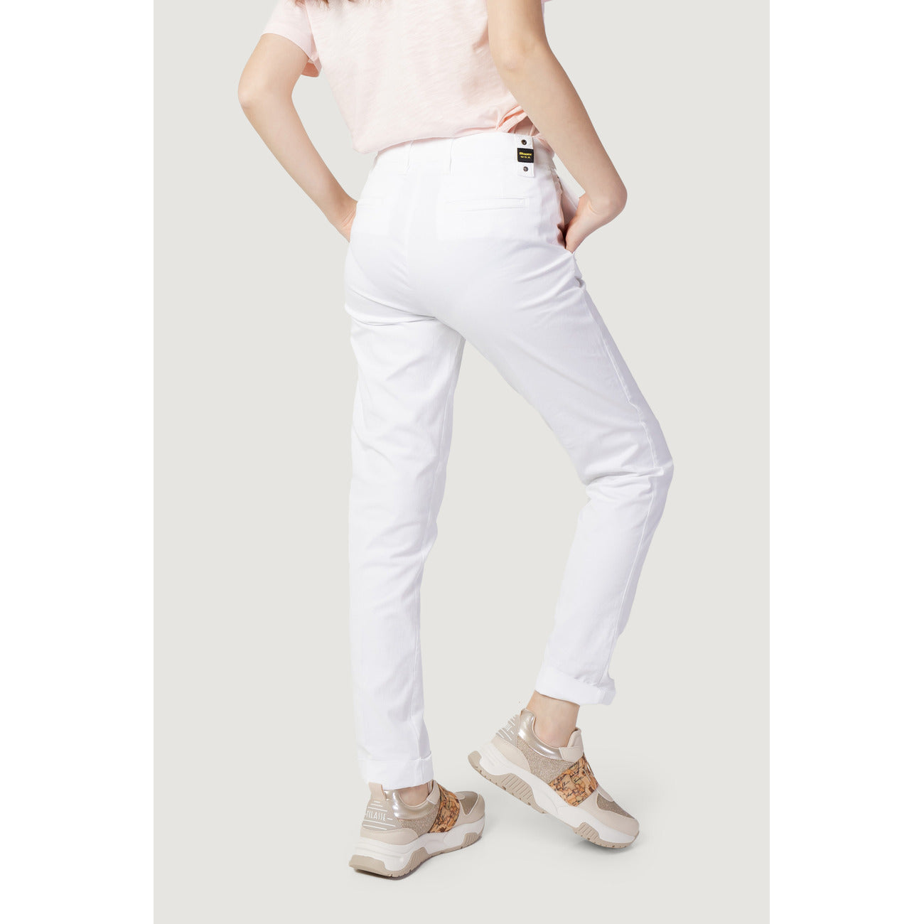 Blauer Pantaloni Donna