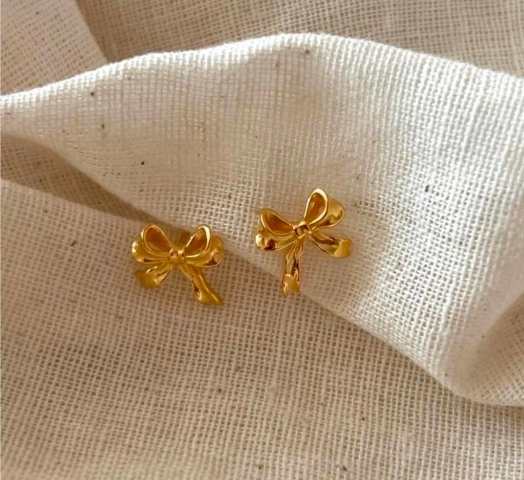 Orecchini fiocco in argento