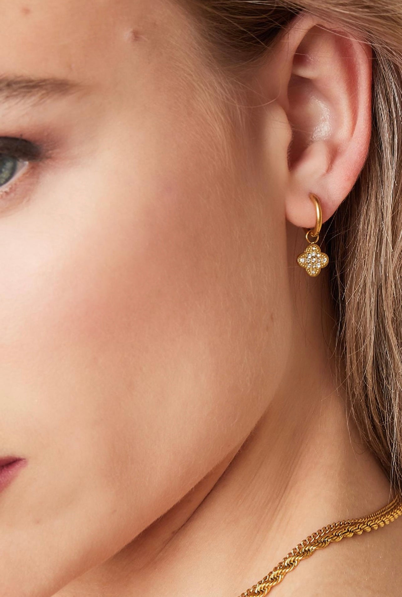 Orecchini quadrifoglio