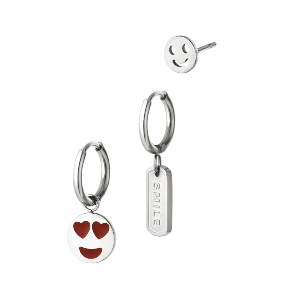 Orecchìni buonumore trio