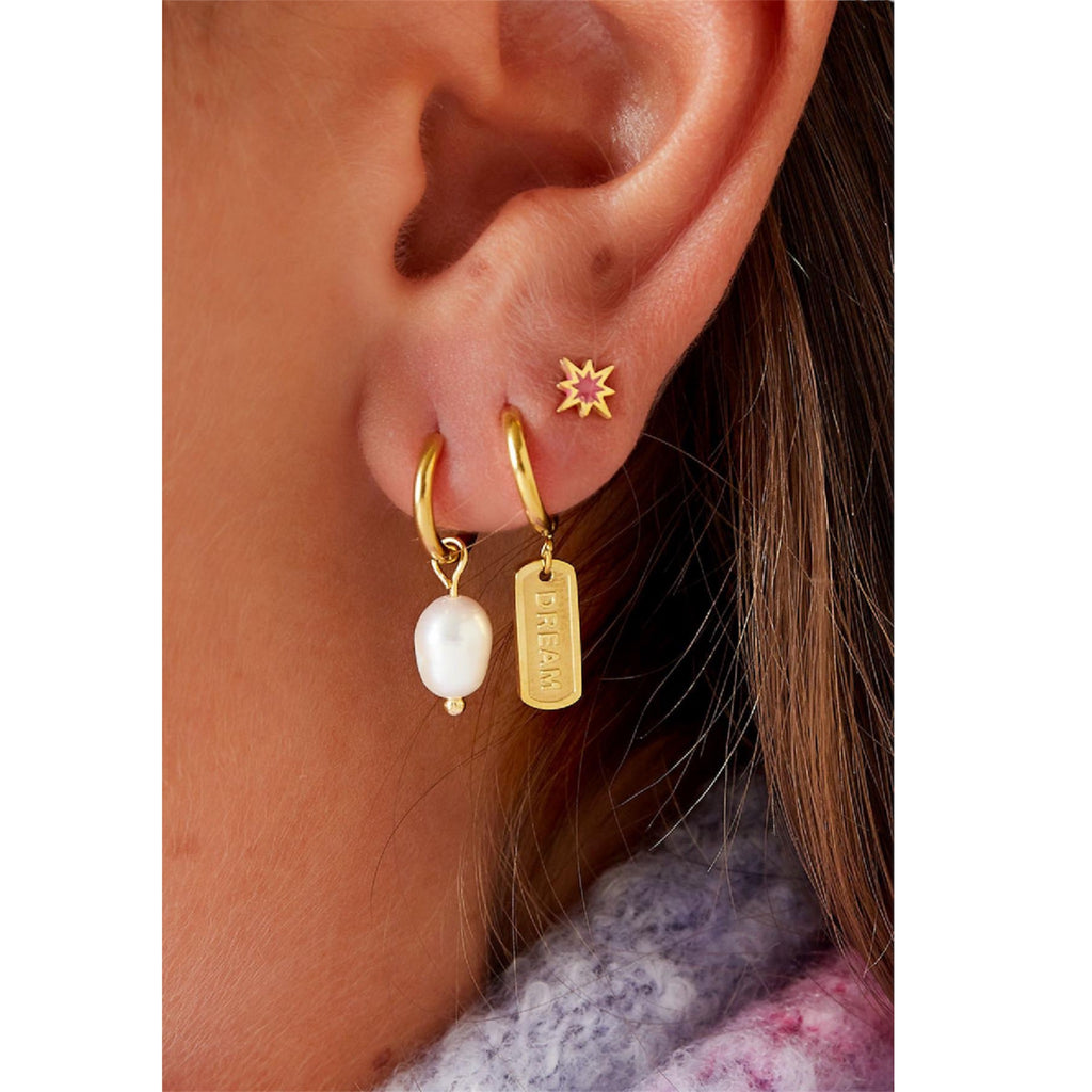 Orecchini trio perla